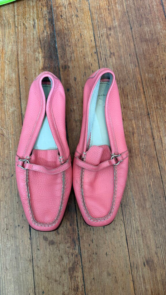 Leather Shackle Loafers