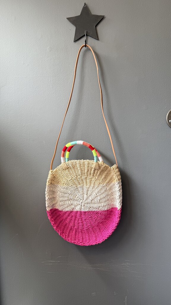 Round Straw Bag