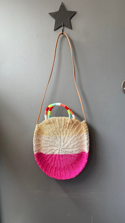 Round Straw Bag