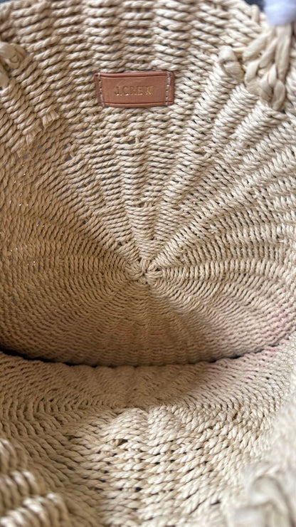 Round Straw Bag