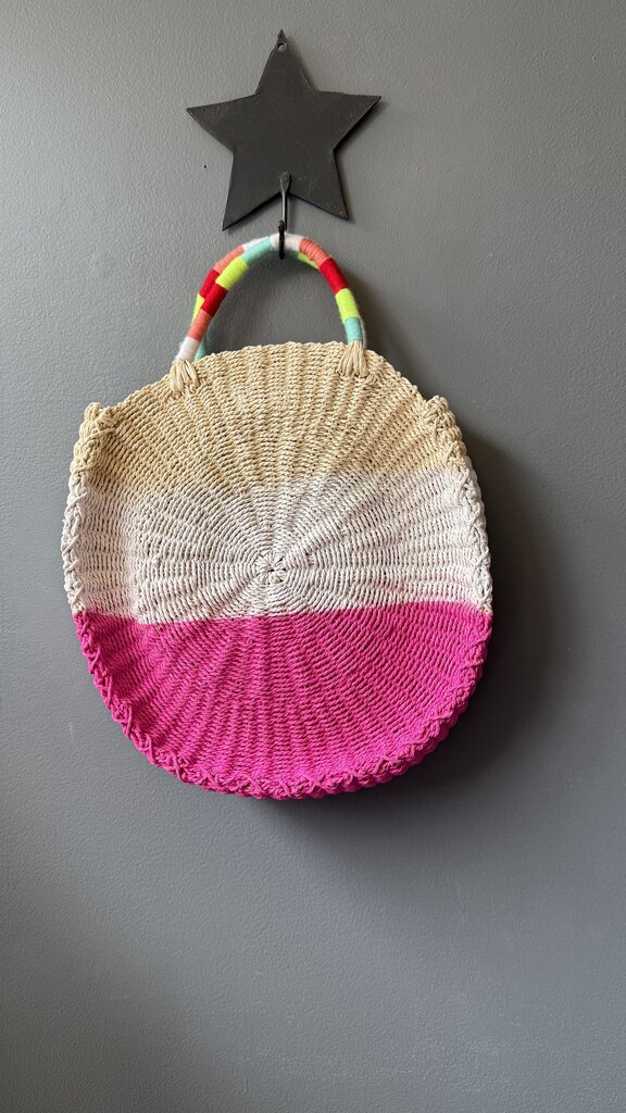 Round Straw Bag