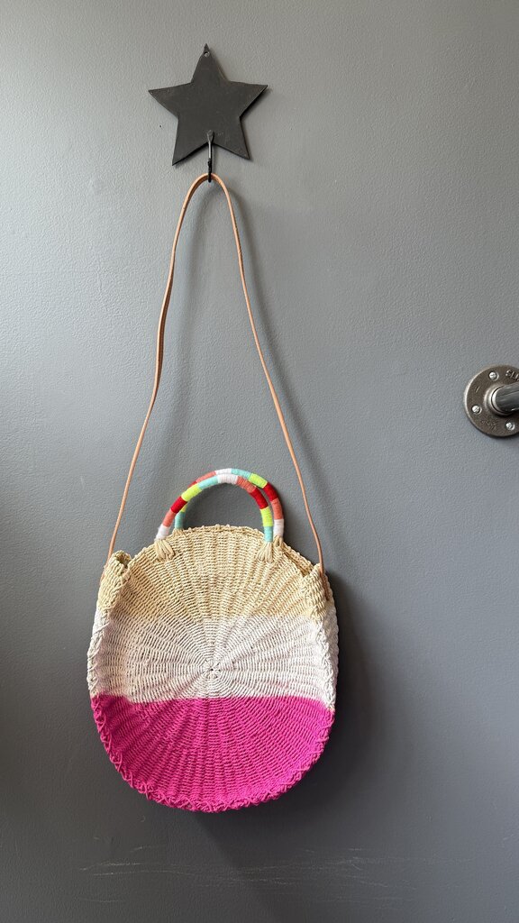 Round Straw Bag