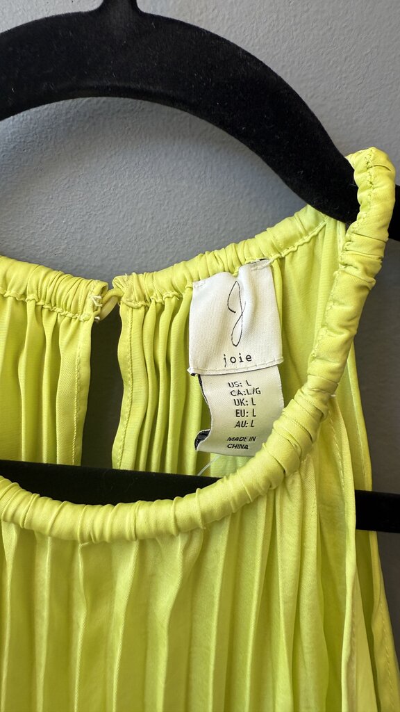 High Neck Pleated Midi Dress