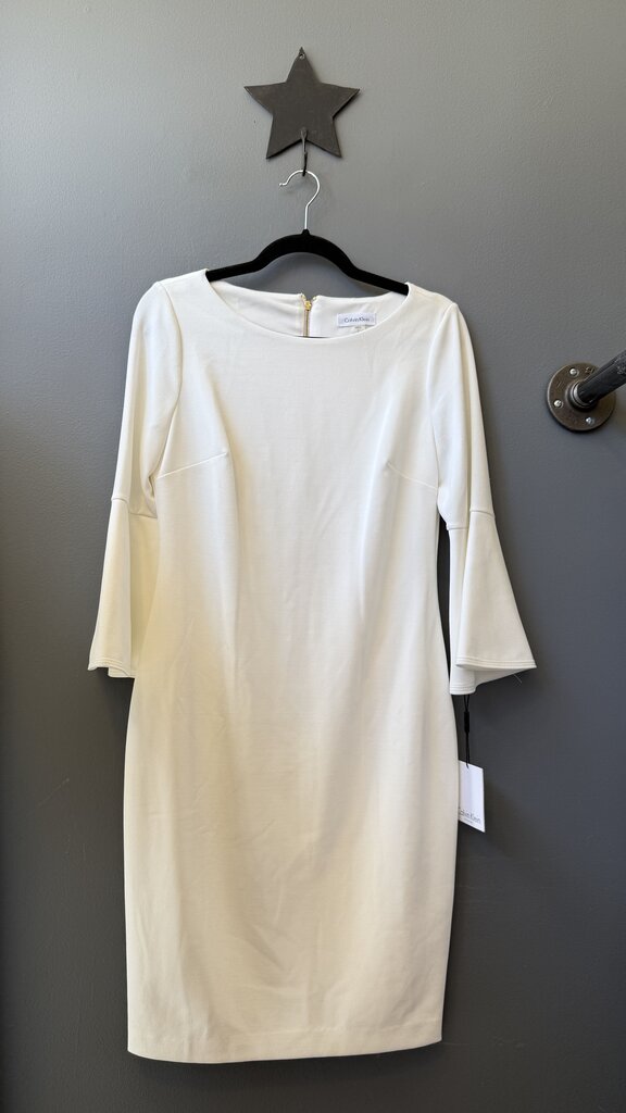 Bell Sleeve Sheath Dress