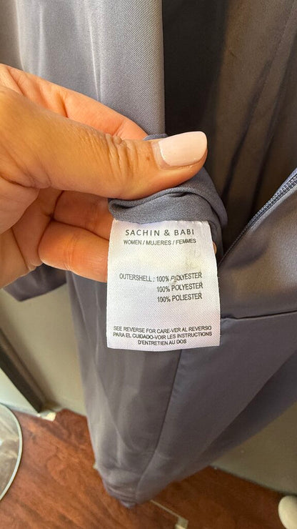 Beaded Neckline Gown