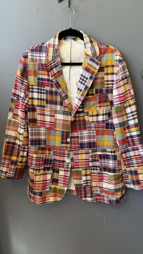 Madras Sport Coat Blazer