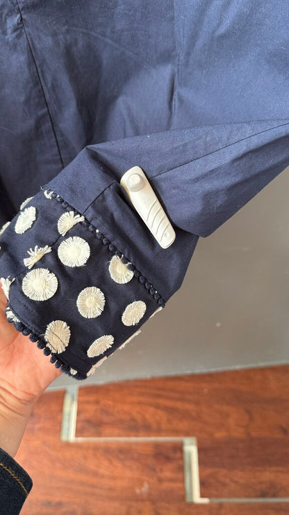 Fringe Circle Embellished Dress