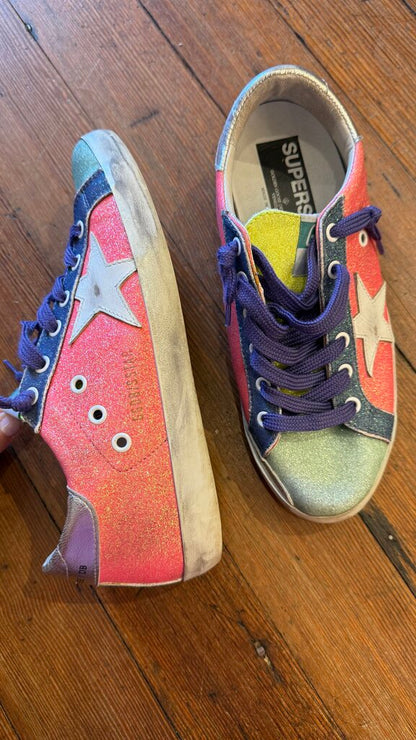 Glitter Superstar Sneakers