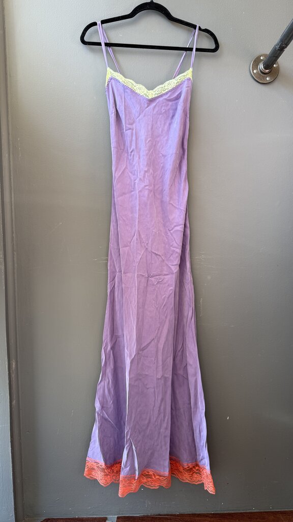 Lace Trim Slip Dress