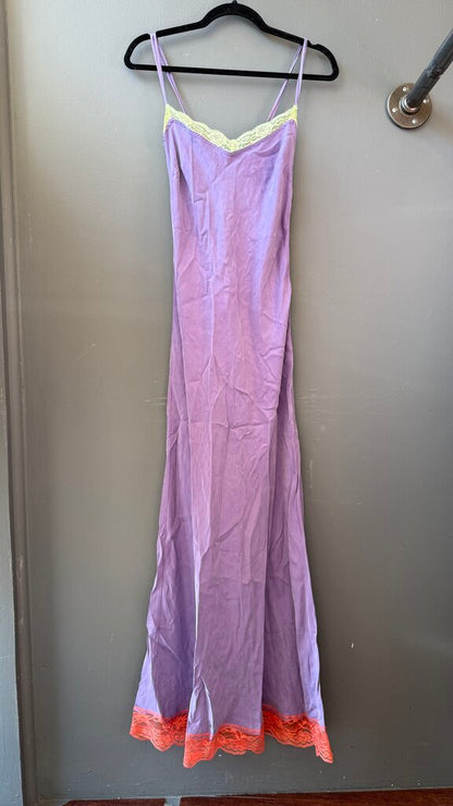 Lace Trim Slip Dress