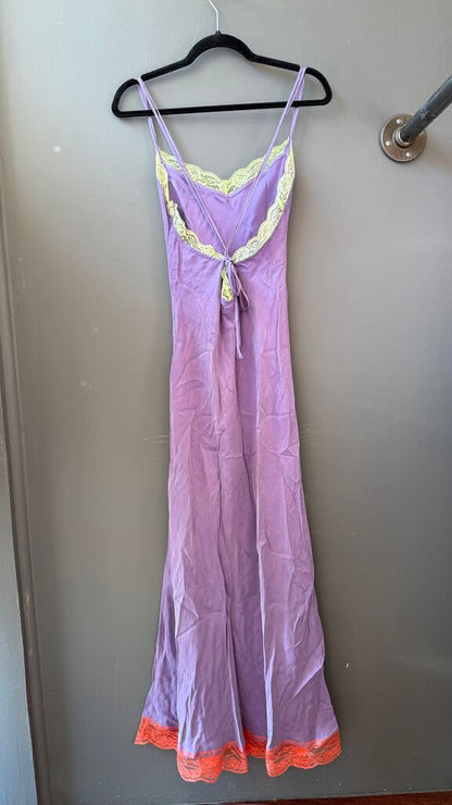 Lace Trim Slip Dress