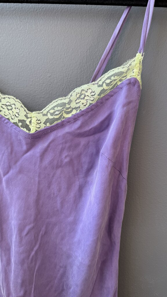 Lace Trim Slip Dress