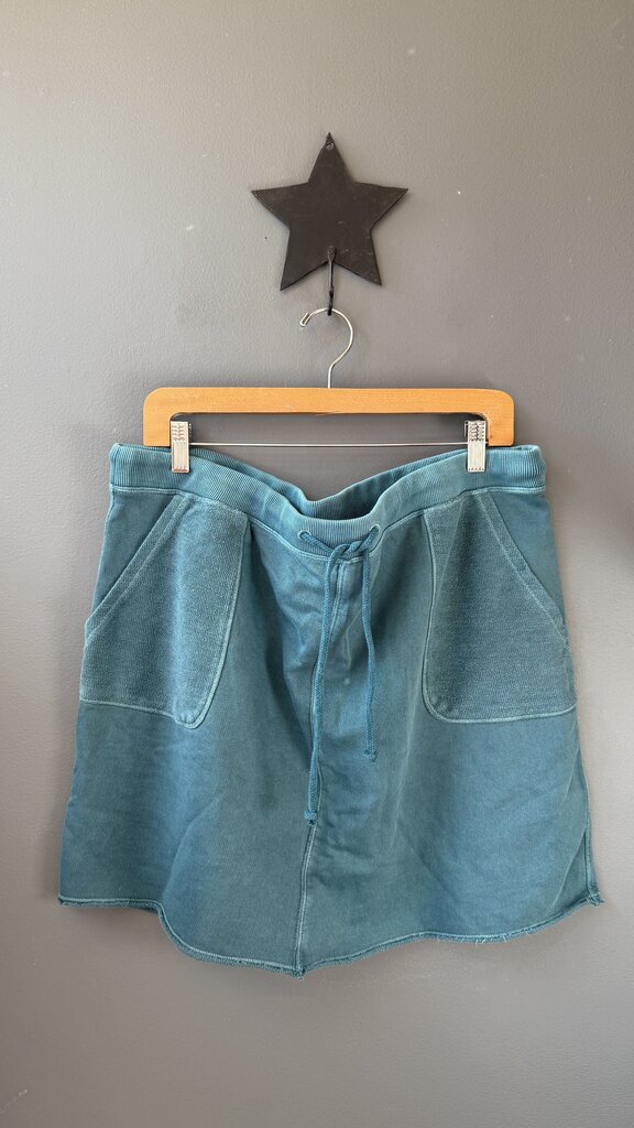 Terry Drawstring Skirt