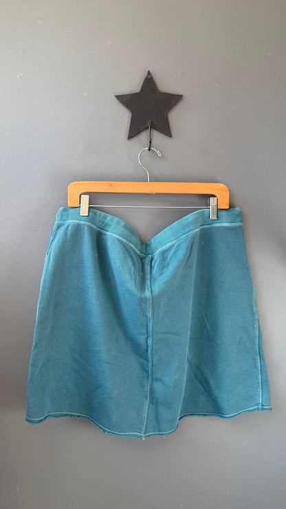 Terry Drawstring Skirt