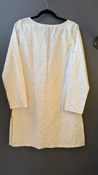 Cotton Eyelet Tunic