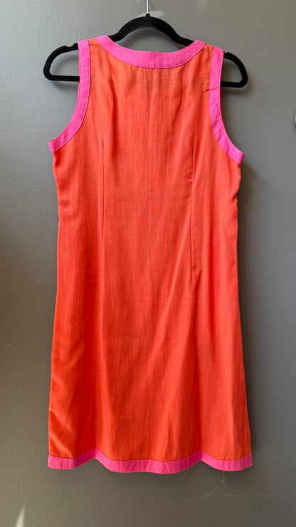 Notch Neck Shift Dress