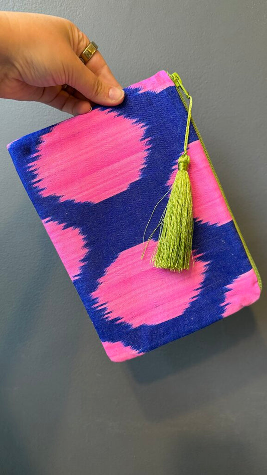 Print Tassel Pouch