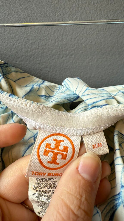 Print Ruffle One Piece Swimsuit