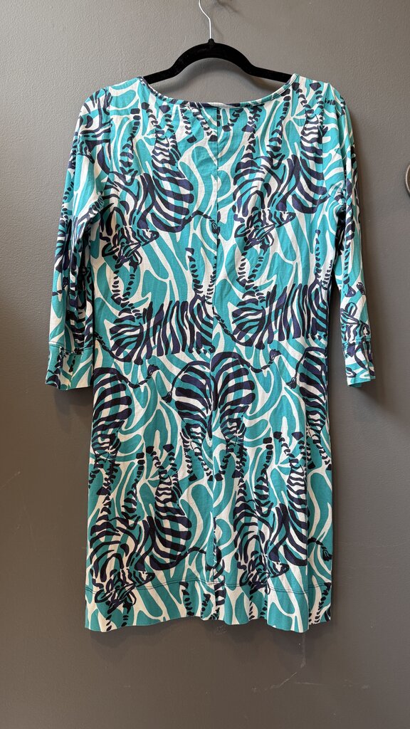 Zebra Print TShirt Dress