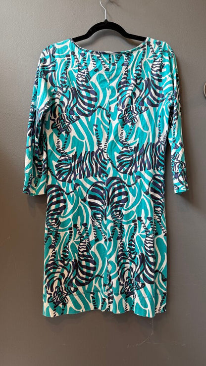 Zebra Print TShirt Dress