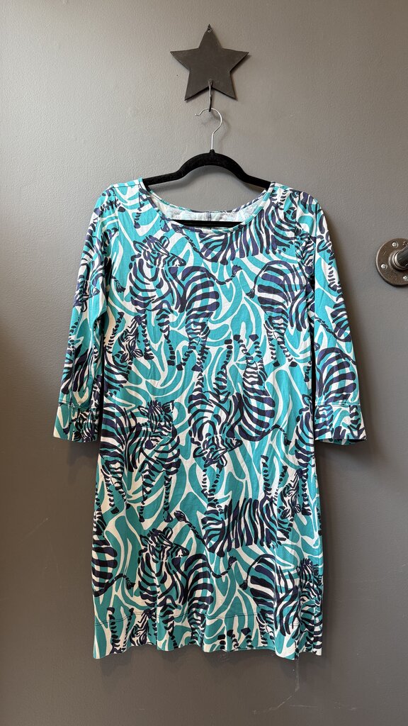 Zebra Print TShirt Dress