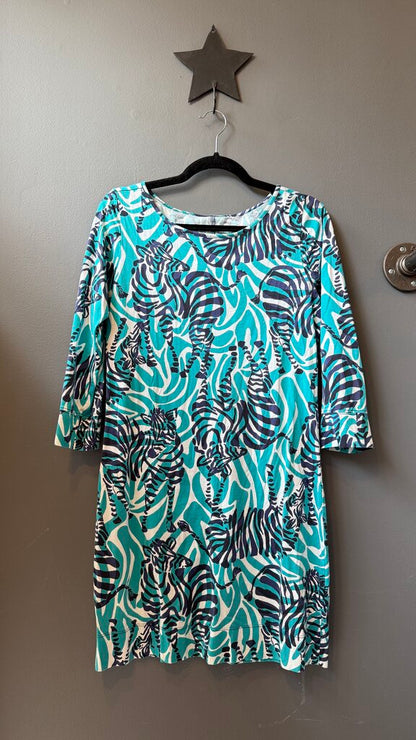 Zebra Print TShirt Dress