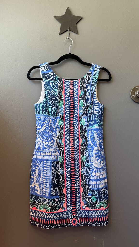Printed Shift Dress