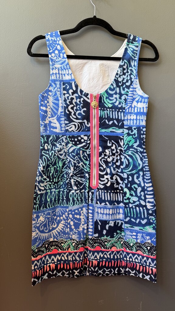 Printed Shift Dress