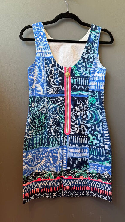 Printed Shift Dress