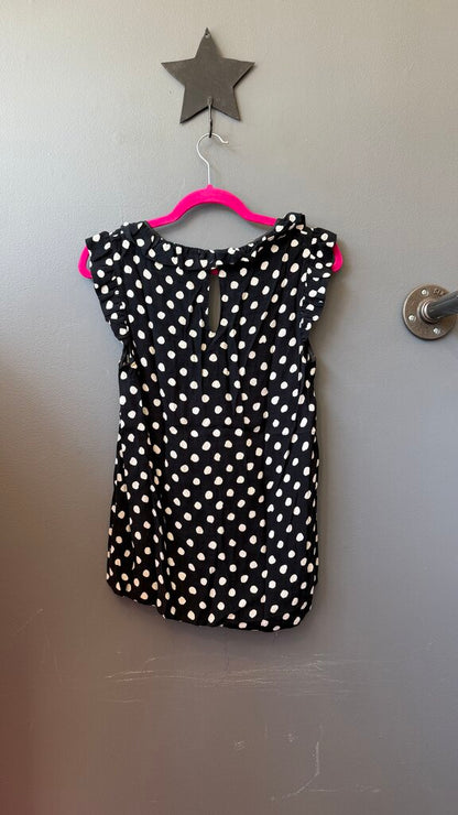 Polka Dot Ruffle Blouse