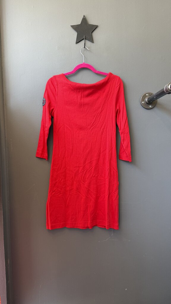 Boatneck Knit Sheath Dress