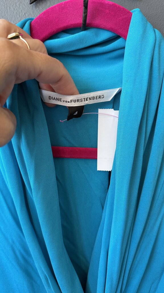 Knot Front Cowl Shift Dress