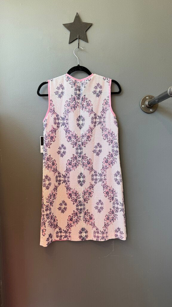 Sequin Floral Shift Dress