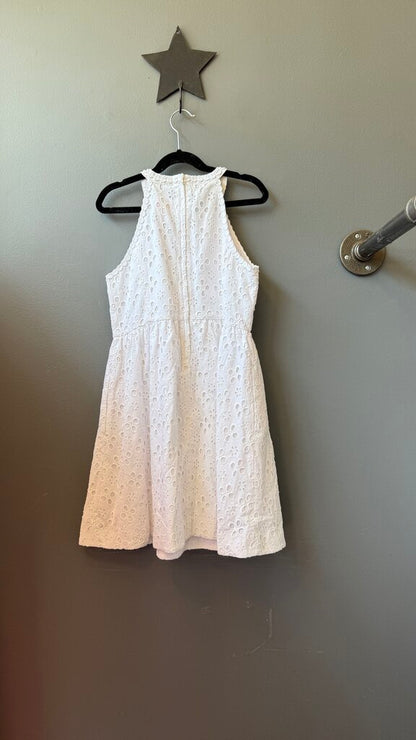 Fit Flare Eyelet Dress