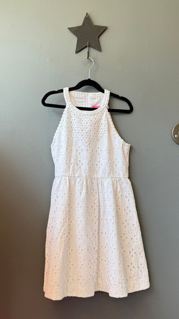 Fit Flare Eyelet Dress