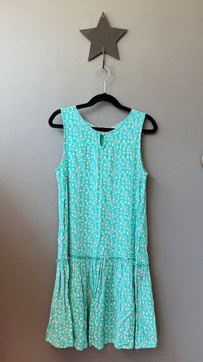 Floral Drop Waist Dress