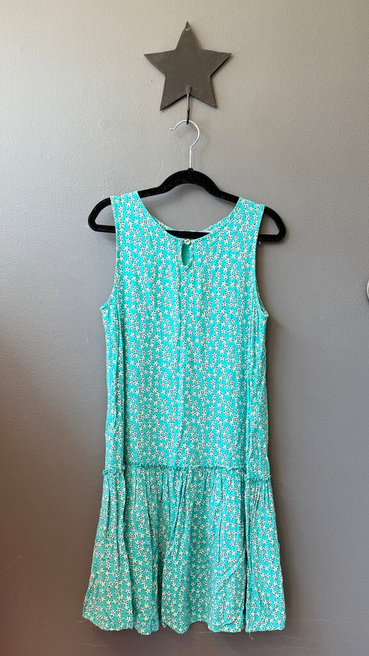 Floral Drop Waist Dress