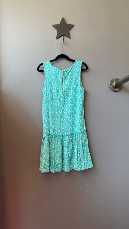 Floral Drop Waist Dress