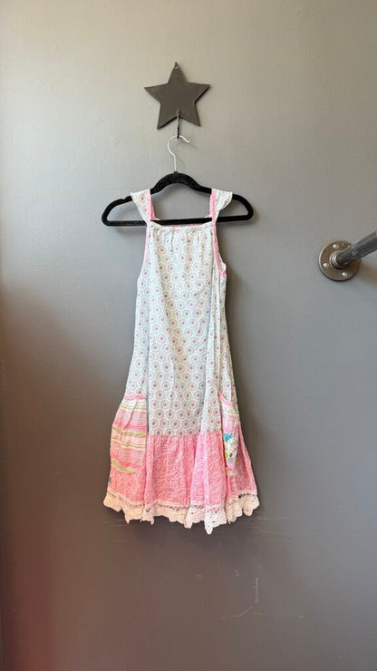 Drop Waist Ditsy Floral Dress