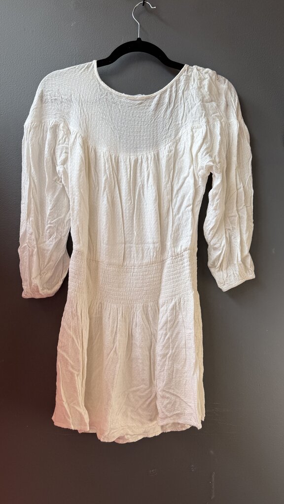Gauze Smocked Waist Dress