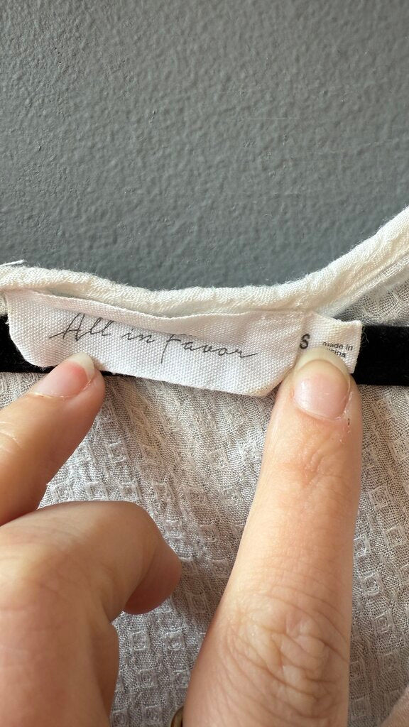 Gauze Smocked Waist Dress