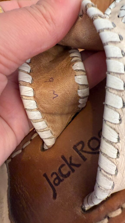 Whipstitch Leather Sandals