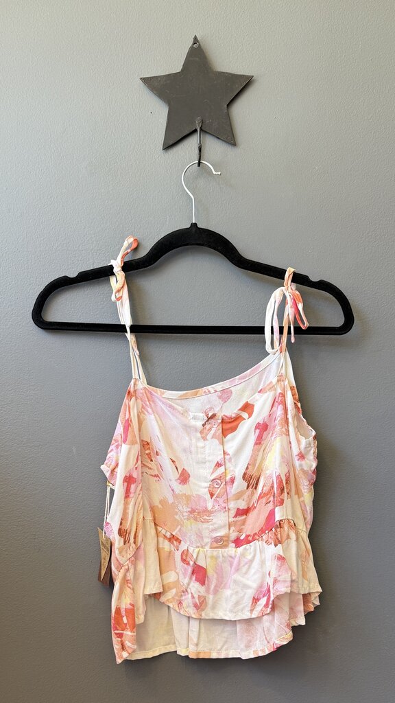 Ruffle Hem Tank Top