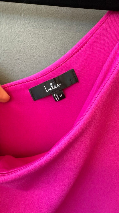 One Shoulder Wide Leg Jumpsuit