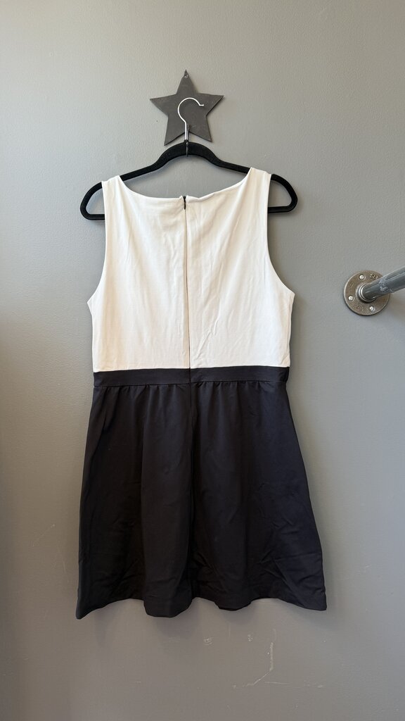 Ponte Knit Fit Flare Dress