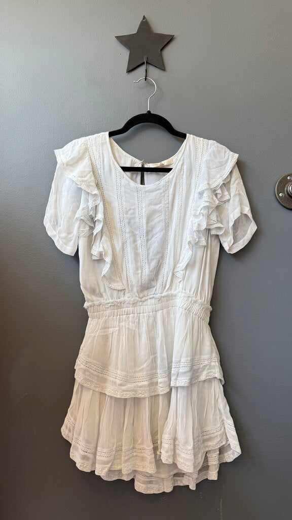 Ruffle Tiered Mini Dress