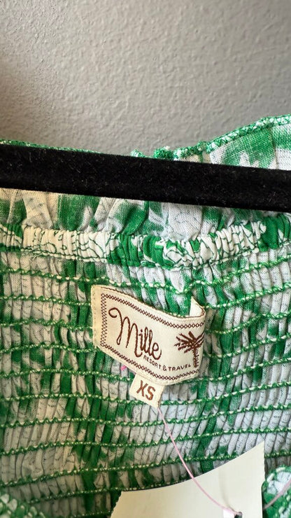 Block Print Smocked Blouse