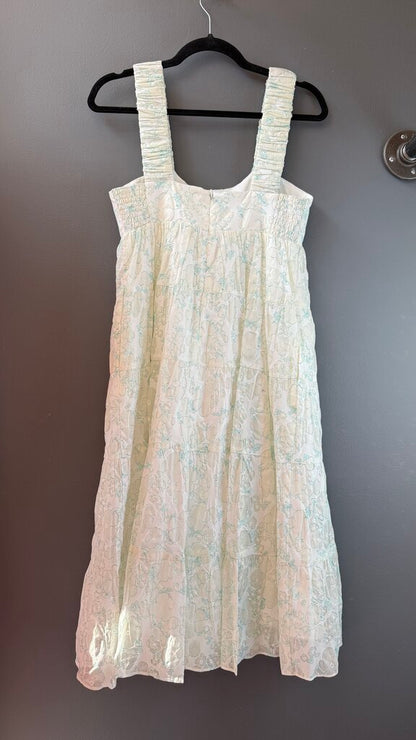 Floral Cotton Midi Dress