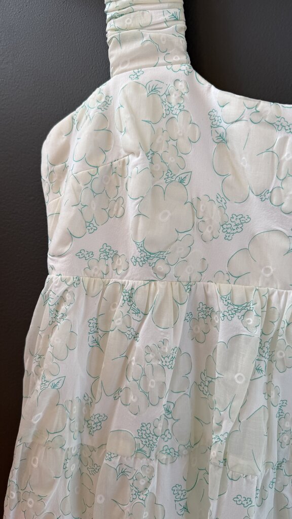 Floral Cotton Midi Dress