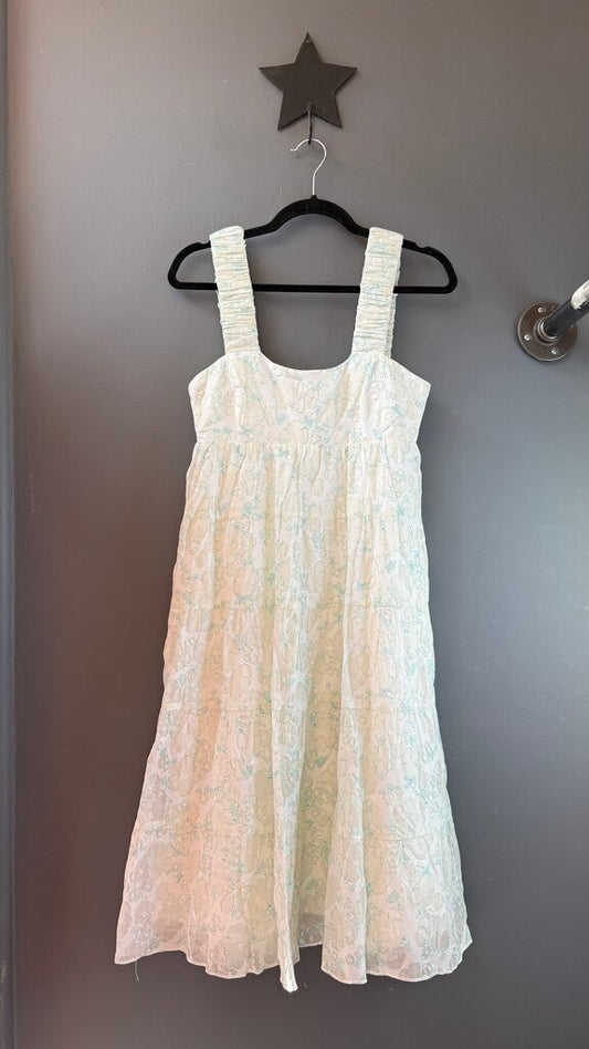 Floral Cotton Midi Dress